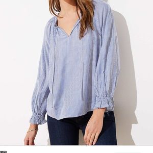 Brand New Loft Fall Striped Top